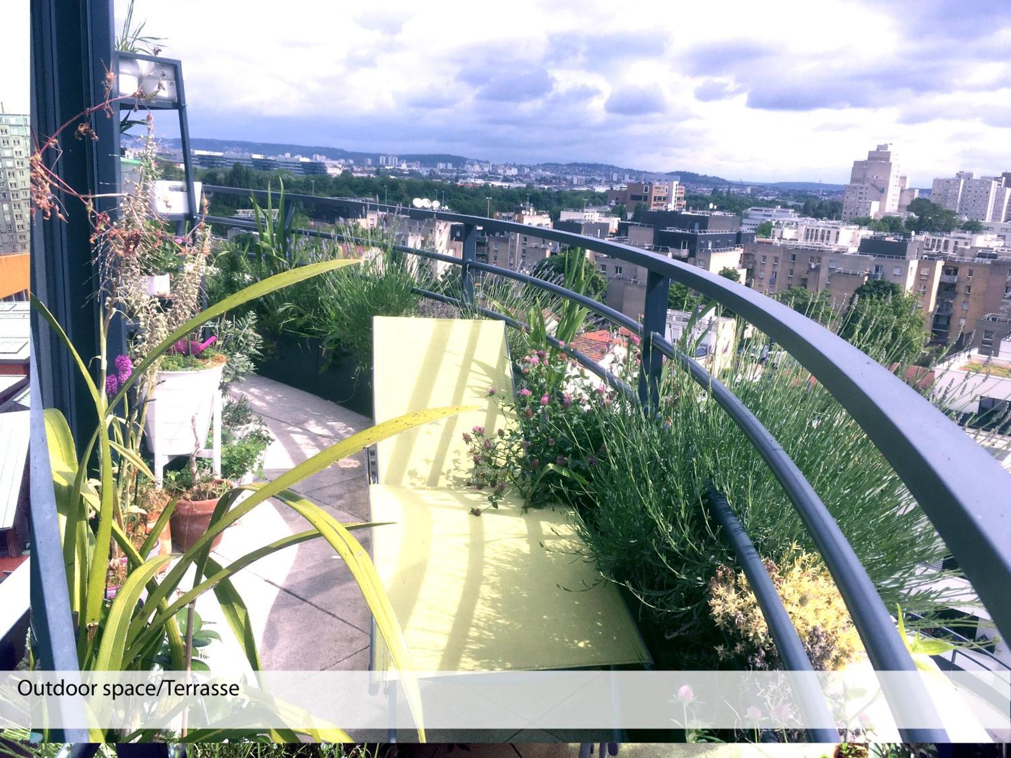 Homestay Privee Dans Un Roof-top Unique *